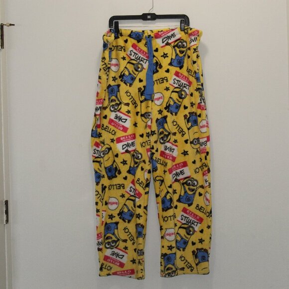Despicable Me Minion Pajama Pants Size 2X - Picture 1 of 8